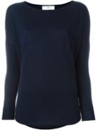 Allude Chest Pocket Fine Knit Jumper