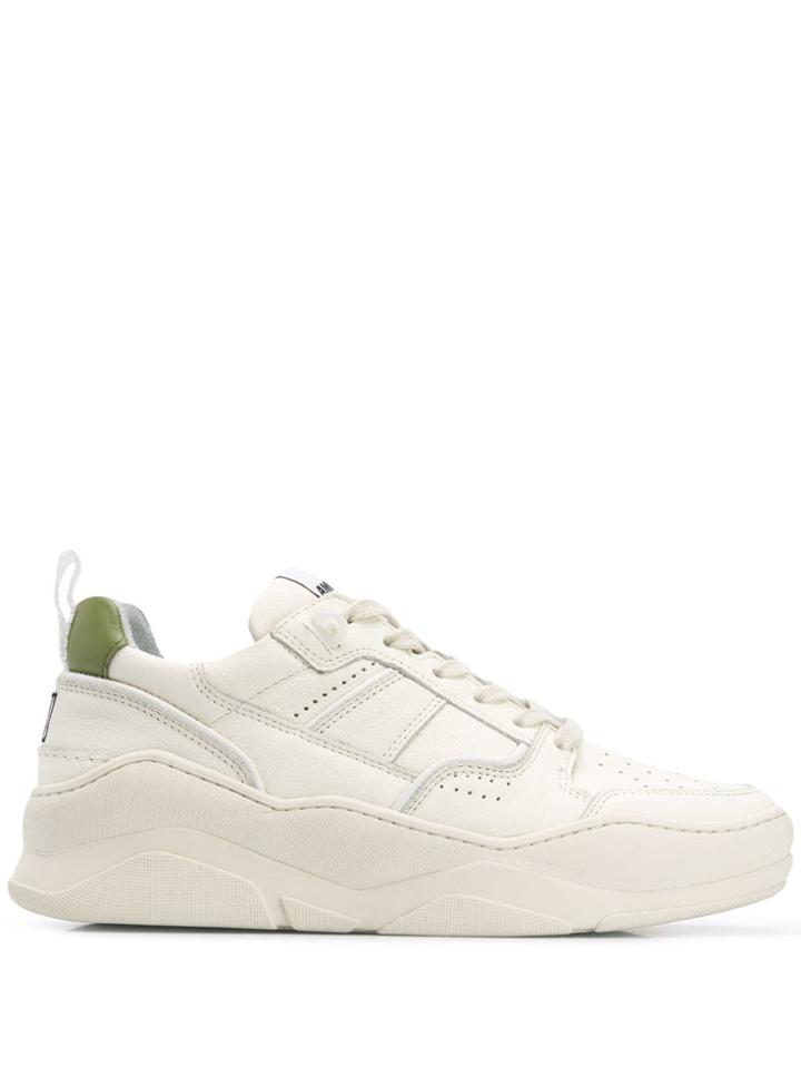Ami Alexandre Mattiussi Thick Sole Low Trainers - Neutrals