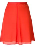 T By Alexander Wang Georgette Layered Skirt