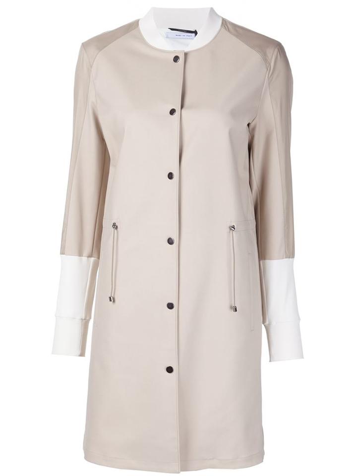 Callens Long Bomber Coat