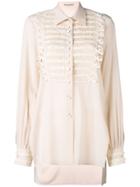 Ermanno Scervino Pearl Buttons Shirt - Pink & Purple