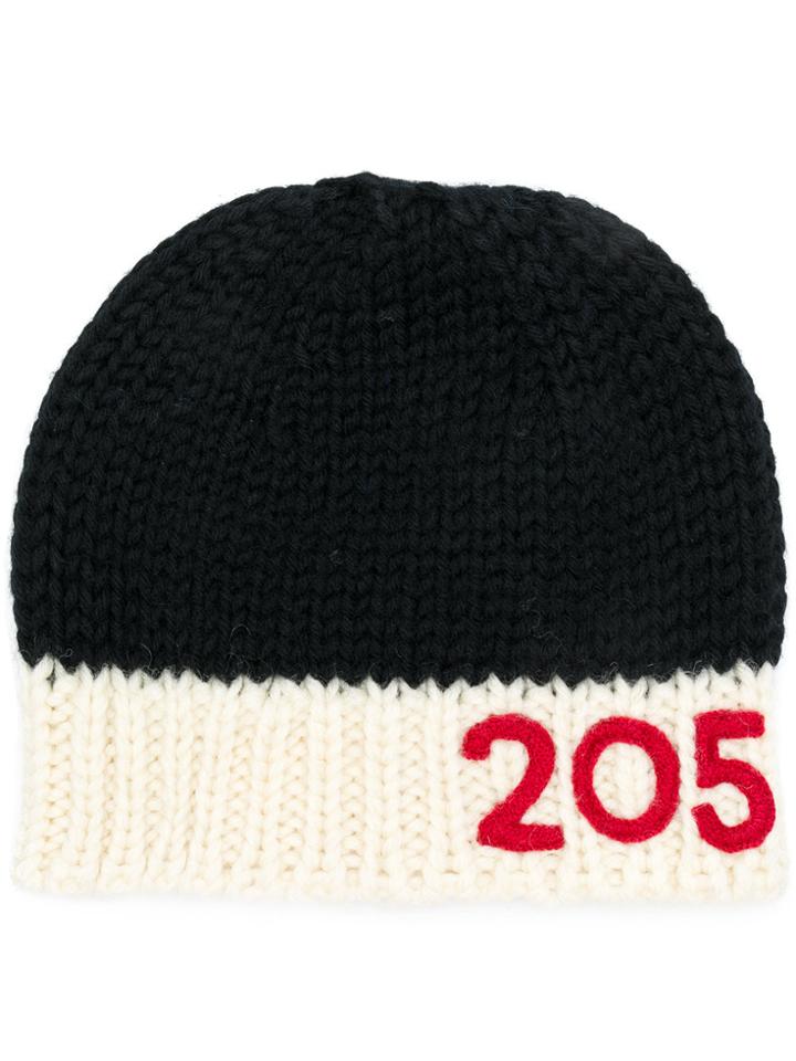 Calvin Klein 205w39nyc Logo Beanie - Black