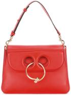 J.w.anderson Medium Pierce Bag, Women's, Red, Calf Leather