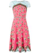 Mary Katrantzou - Osmond Floral Print Dress - Women - Silk/spandex/elastane/viscose - 12, Silk/spandex/elastane/viscose
