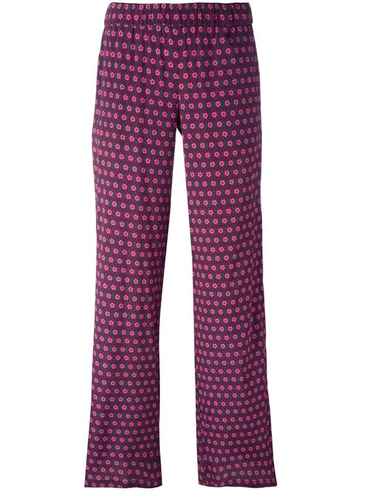 P.a.r.o.s.h. 'seventy' Trousers - Pink & Purple