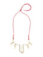Marni Twisted Wire Necklace - Metallic
