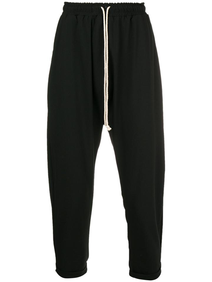 Alchemy Drop Waist Joggers - Black