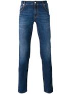 Ermanno Scervino Stonewashed Slim-fit Jeans - Blue