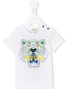 Kenzo Kids - Logo Print T-shirt - Kids - Cotton - 6 Mth, White