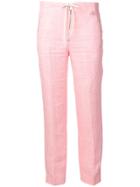 Courrèges Straight-leg Trousers - Pink