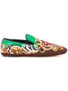 Loewe Embroidered Slippers - Multicolour