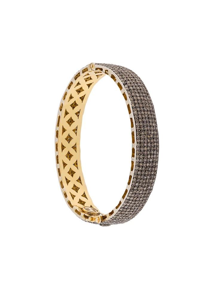Carole Shashona 'gypsy' Diamond Bangle