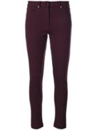 D.exterior Skinny-fit Trousers - Red