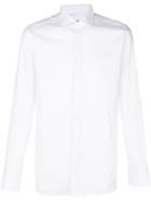 Z Zegna Dotted Button-down Shirt - White