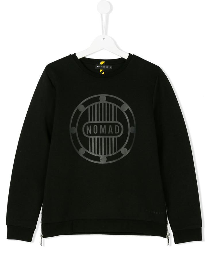 John Richmond Kids Printed Sweatshirt - Black