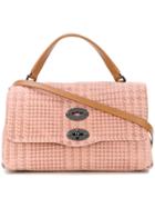 Zanellato Postina Dogtooth Satchel - Pink & Purple