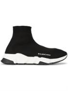 Balenciaga Speed Pull-on Sneakers - Black