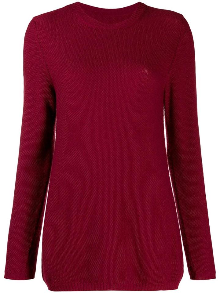 Holland & Holland Oversized Jumper - Red