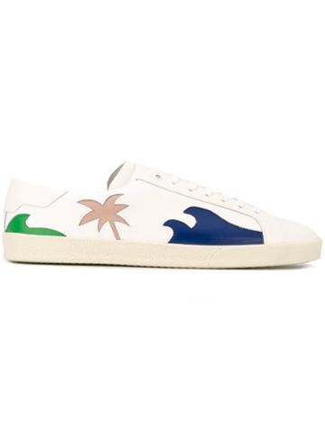 Saint Laurent 'signature Court Classic' Sea, Sex & Sun Sneakers