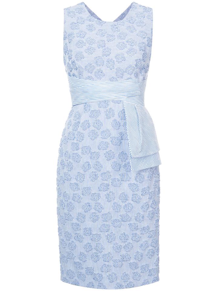 Kimora Lee Simmons Dress With Striped Bow - Blue