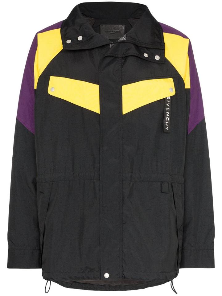 Givenchy Hooded Logo Anorak - Red
