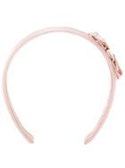 Salvatore Ferragamo 'grosgrain' Headband - Pink & Purple