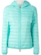 Save The Duck Hooded Puffer Jacket - Green