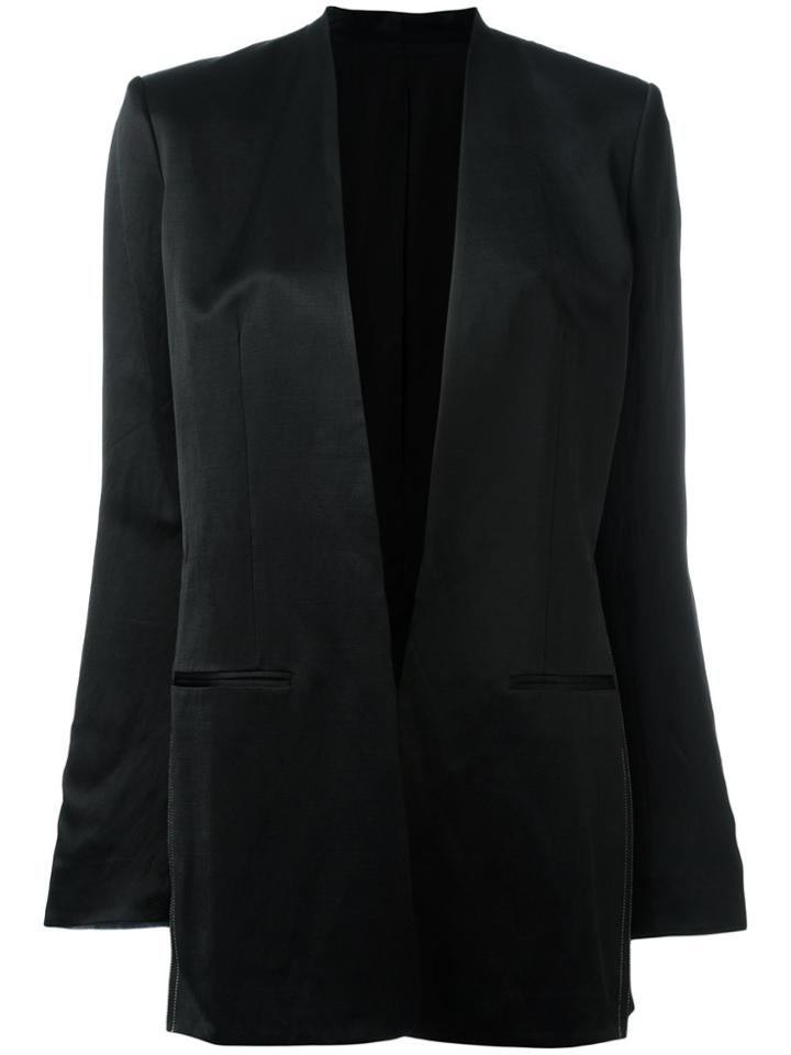 Helmut Lang V-neck Blazer - Black