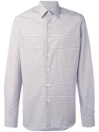 Prada Dots Print Shirt, Men's, Size: 41, Cotton