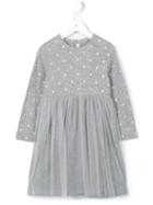 Il Gufo Polka Dot Tulle Dress, Girl's, Size: 6 Yrs, Grey