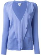 Armani Collezioni Flutter Lapel Cardigan