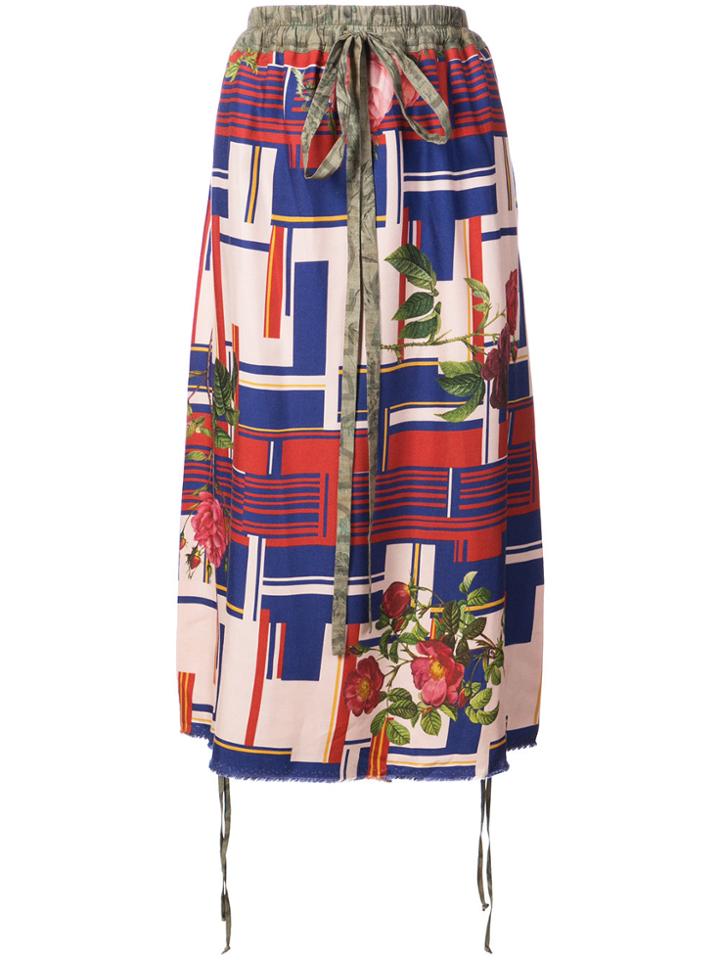 Andreas Kronthaler For Vivienne Westwood Kilt Off-shoulder Flared