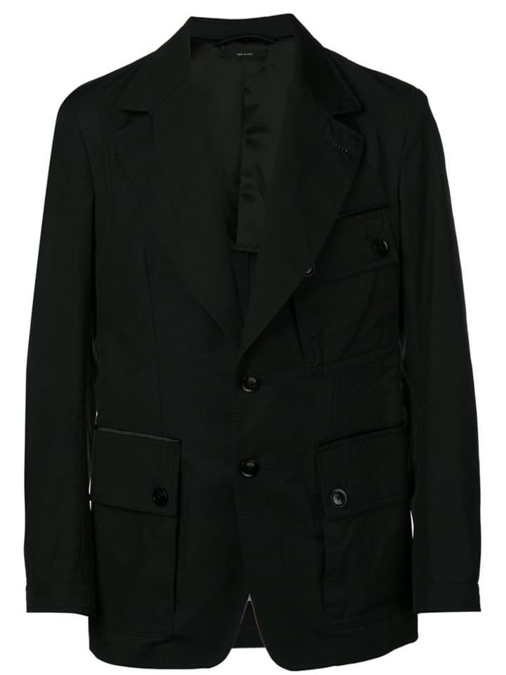 Tom Ford Cargo Pocket Military Jacket - Black
