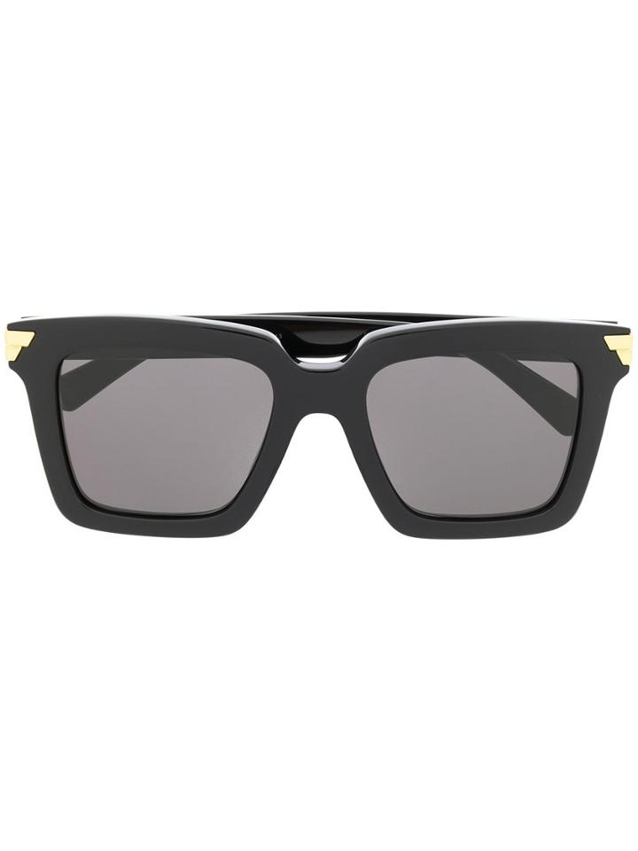 Bottega Veneta Eyewear Square-framed Sunglasses - Black