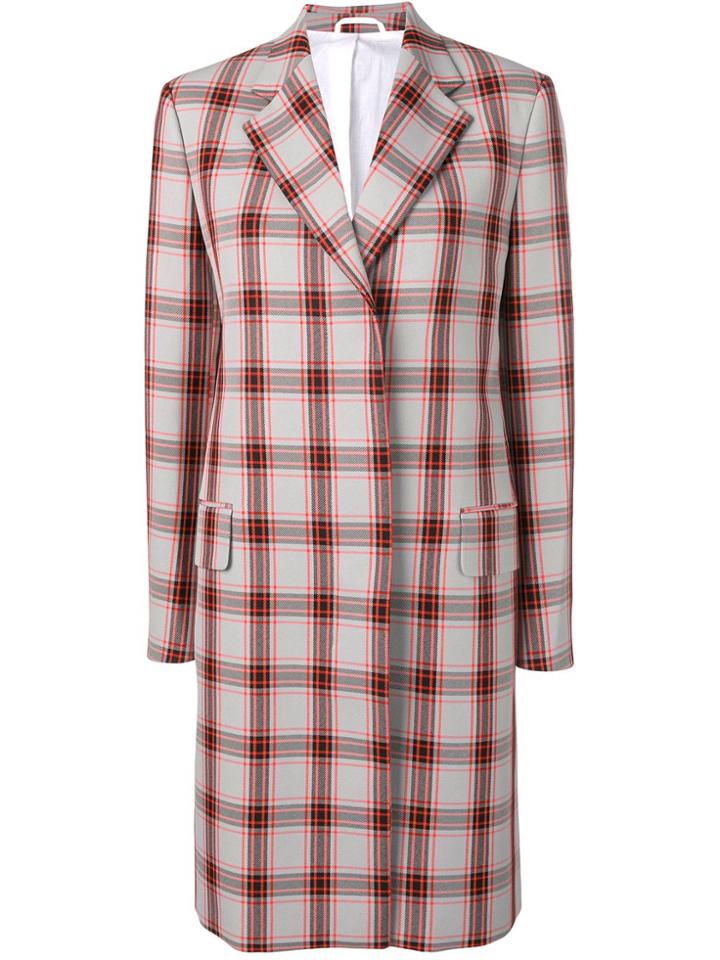 Calvin Klein 205w39nyc Single-breasted Midi Coat - Grey