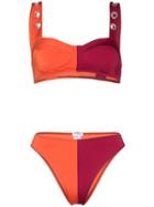 Ack Amore Flirt High Leg Bikini - Orange