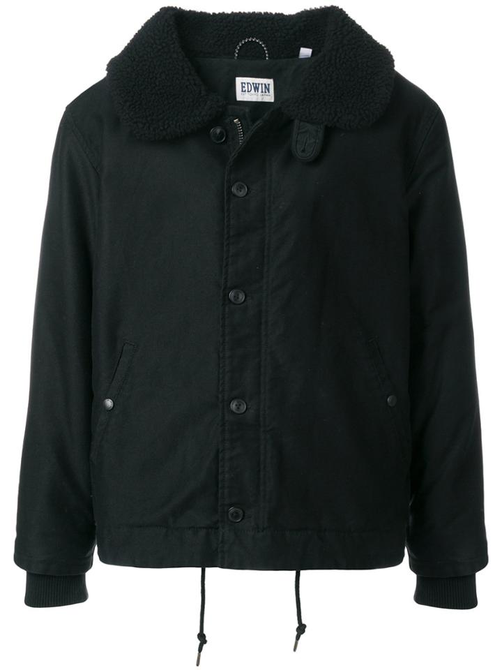 Edwin Buttoned Jacket - Black