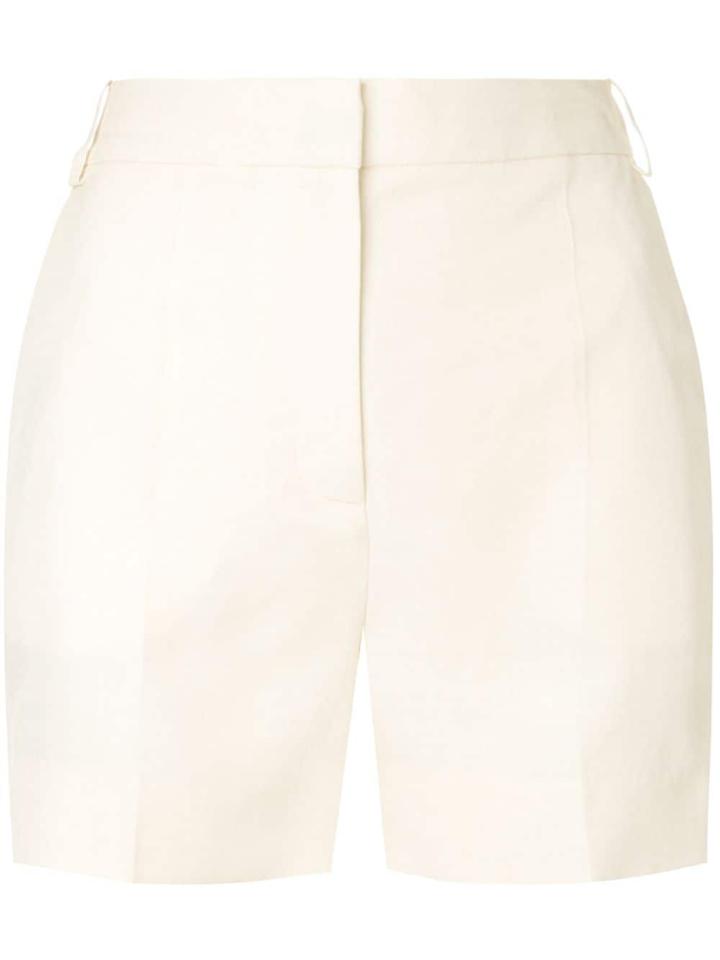Victoria Victoria Beckham High-waisted Shorts - Neutrals