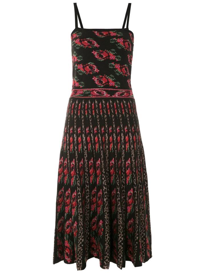 Cecilia Prado Emile Knitted Silk Dress - Black
