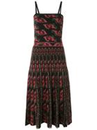 Cecilia Prado Emile Knitted Silk Dress - Black