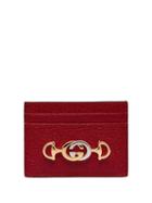 Gucci Zumi Small Card Holder - Red