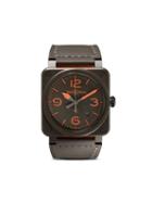 Bell & Ross Br 03-92 Ma-1 42mm - Kakhi And Orange