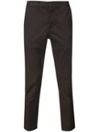 321 - Slim Fit Trousers - Men - Cotton/polyurethane - 32, Brown, Cotton/polyurethane