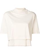 Y-3 Contrast Logo T-shirt - Neutrals