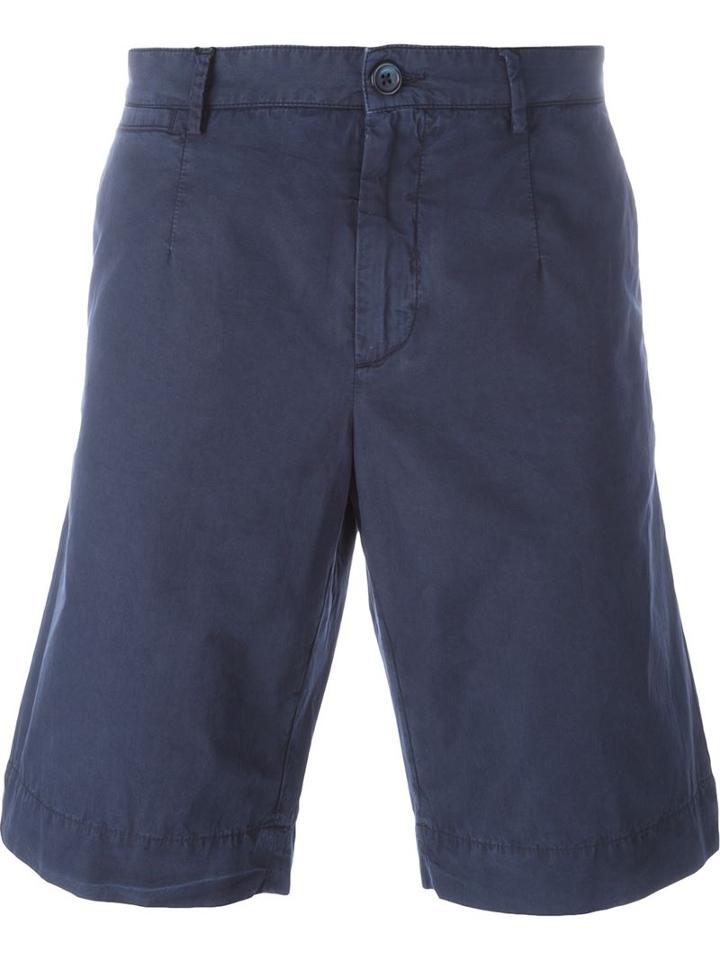 Dolce & Gabbana Bermuda Shorts, Men's, Size: 54, Blue, Cotton