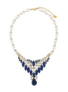 Christian Dior X Susan Caplan 1985 Archive Embellished Necklace - Gold