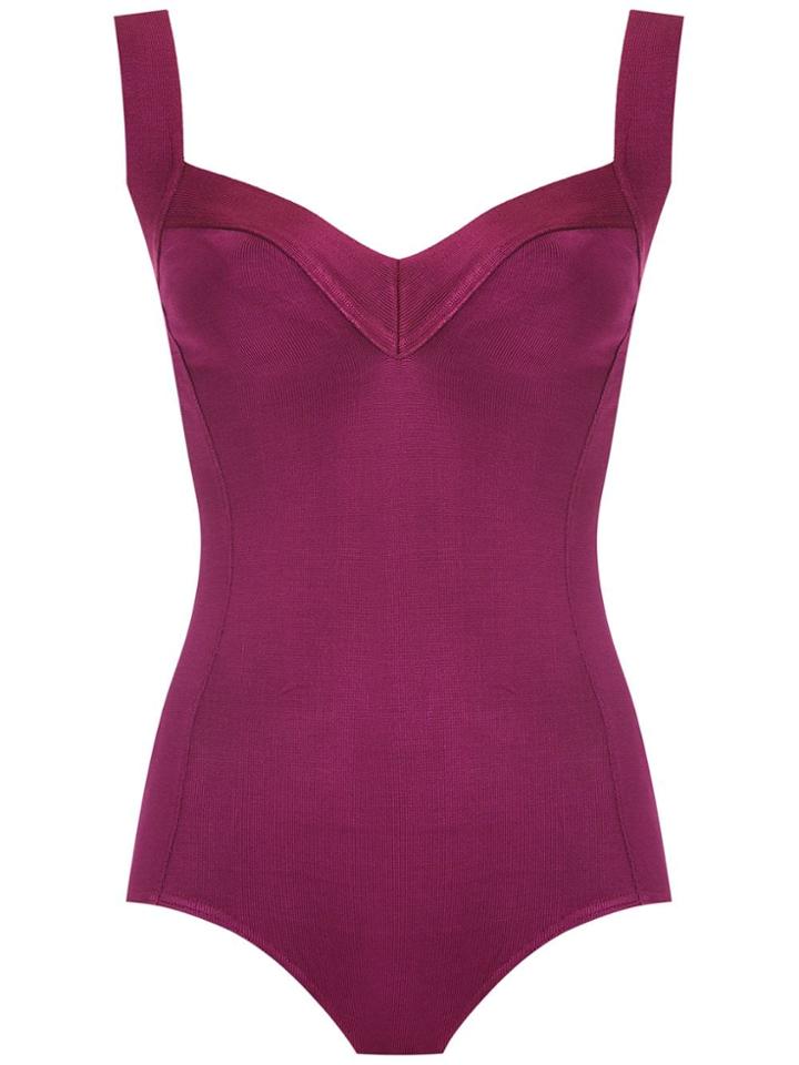 Magrella Maru Basic Bodysuit - Purple