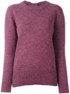Yang Li Reverse Cardigan, Women's, Size: 42, Pink/purple, Wool