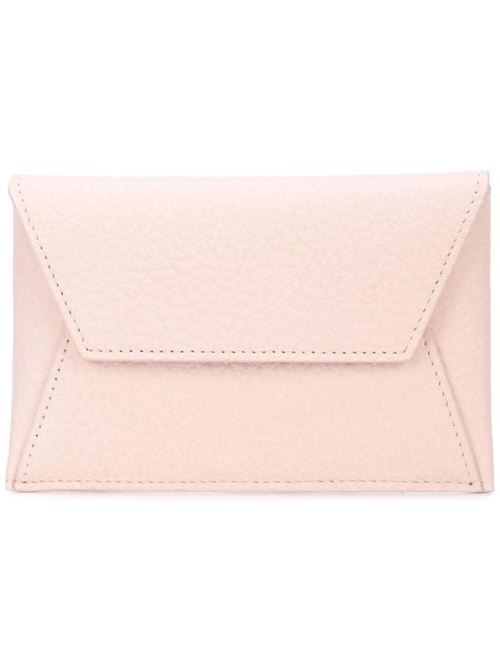 Mm6 Maison Margiela Envelope Wallet - Pink & Purple