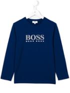 Boss Kids Logo Print T-shirt